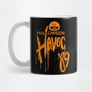 WCW Halloween Havoc 89 Orange Mug